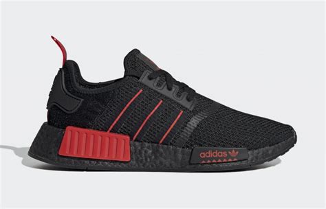 adidas nmd r1 schwarz rot|Adidas NMD r1 selling price.